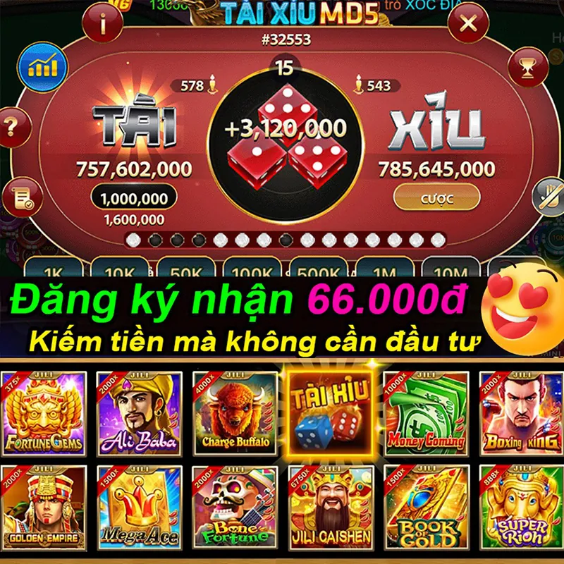 Trò chơi Casino Xóc Đĩa Online
